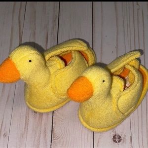 Duck slippers